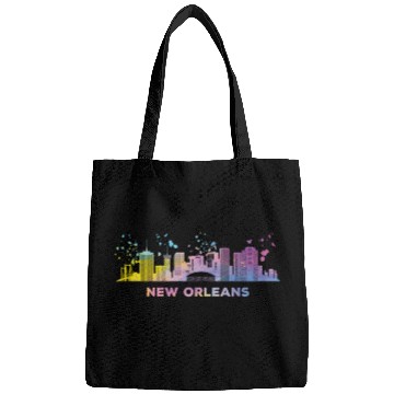Discover New Orleanian Skyline New Orleans Bags