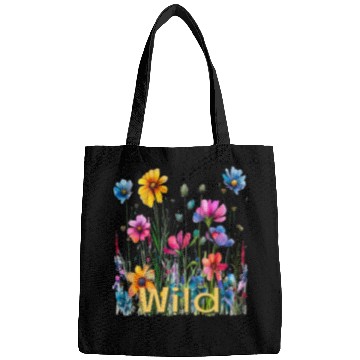 Discover Wild Flowers Bags