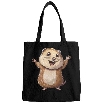 Discover Happy Lemming Embrace The Joyful Moments Bags