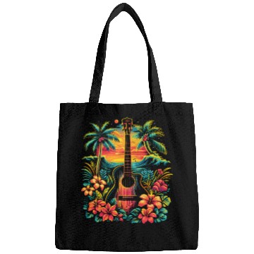 Discover Guitar Illustration Bags