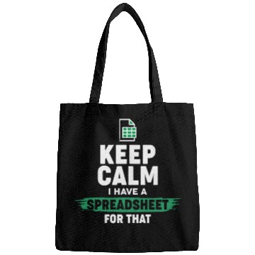 Discover Accountant Funny Excel Spreadsheets Keep Calm Bags
