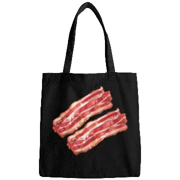 Discover Illustrated Bacon Strips Bags