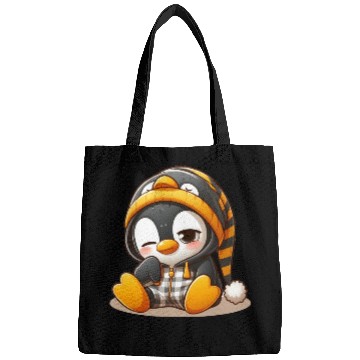 Discover Tired penguin Bags