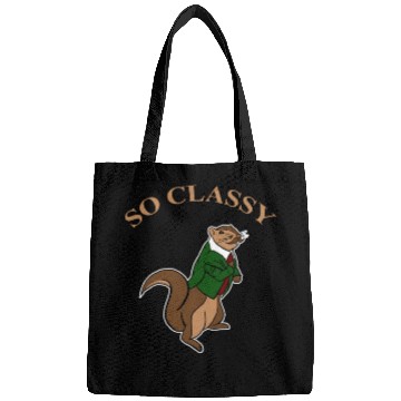 Discover So Classy Squirrel Clothes Chipmunks Animal Lover Bags