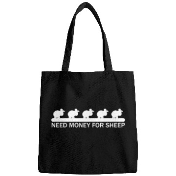 Discover Sheep Joke Shepherd Farmer Bags