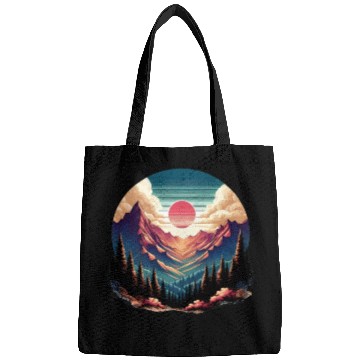 Discover Serene Mountain Sunset Bags