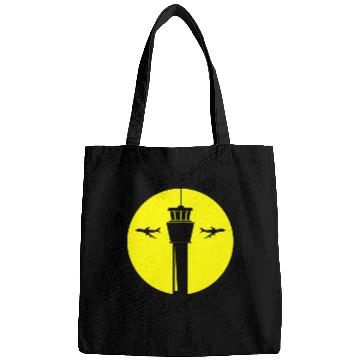 Discover Air Traffic Controller ATC Aviation Humor Airplane Bags