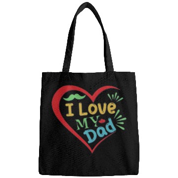 Discover I Love My Dad Bags
