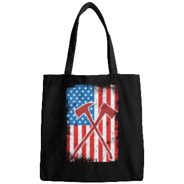 Discover 4th Of July US Firefighter Bags