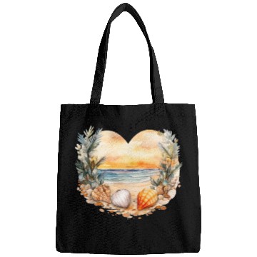 Discover Watercolor Beach Clipart, Summer PNG Bundle, Bags