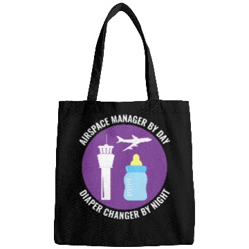 Discover Air Traffic Controller ATC Aviation Humor Airplane Bags