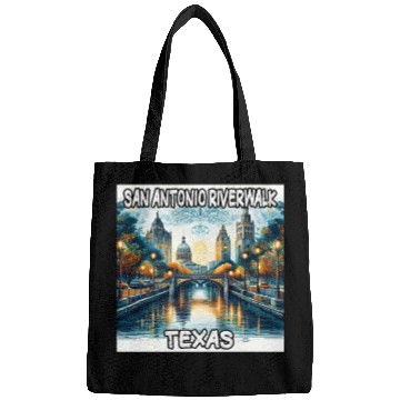 Discover San Antonio Riverwalk Bags