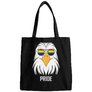 Discover LGBTQ BALD EAGLE PRIDE DESIGN Bags