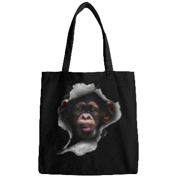 Discover Chimp, Monkey Lover, Chimpanzee, Monkey Bags