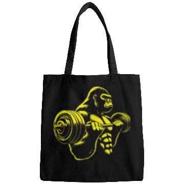 Discover Gorilla Monkey Gym Weight Lifting Bodybuilding Bags
