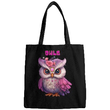 Discover Regal Floral Owl Bags