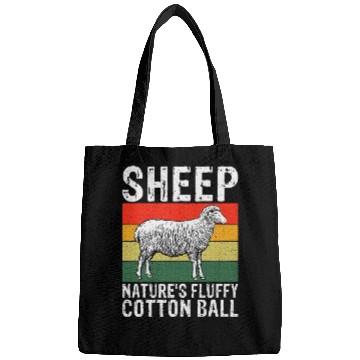 Discover Sheep Natures Fluffy Cotton Ball Sheep Bags