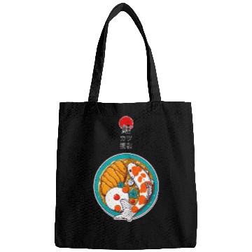 Discover Harmony of Koi Fish and Katsu Delight Bags