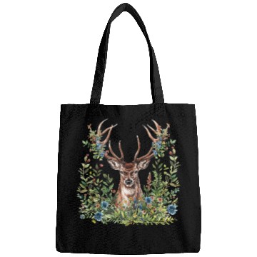 Discover Deer Clipart - Forest Deer Illustrations, Bags