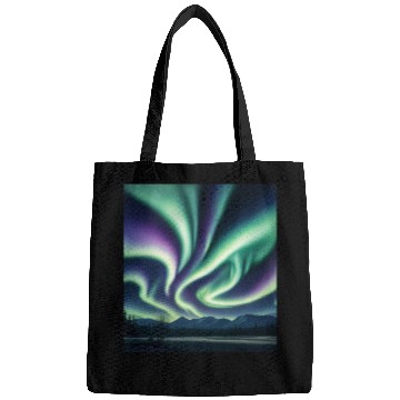 Discover ultra realistic northern lights Bags