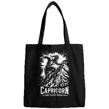Discover Capricorn Climb every mountain Bags