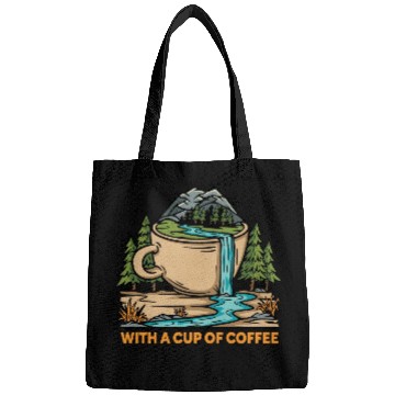 Discover coffe n nature mountains Classic Bags