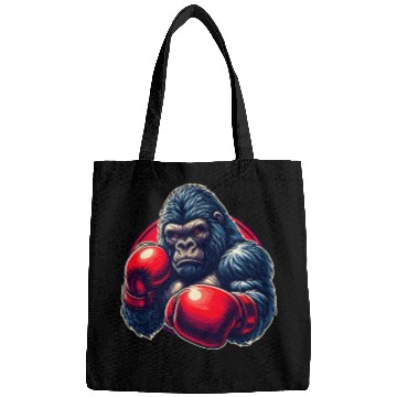 Discover Boxing Gorilla Martial Arts Fighter Boxing Lover Bags