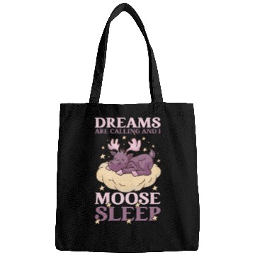 Discover Dreams Are Calling Youth Cute Moose Bags