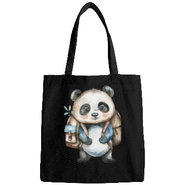 Discover Watercolor Cute School Animals, Back to School Bags