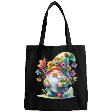 Discover Cute Gnomes Clipart - Adorable Garden Gnome Bags