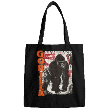 Discover Gorilla Monkey Growling Silverback Bags