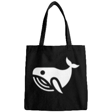Discover whale in the sea Bags