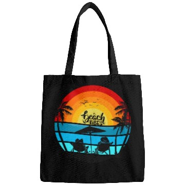Discover Beach Vibes - Ocean Scene - Adults & Cocktails Bags
