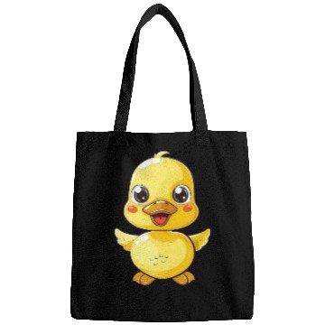 Discover Adorable Yellow Duckling Spread Your Wings Bags