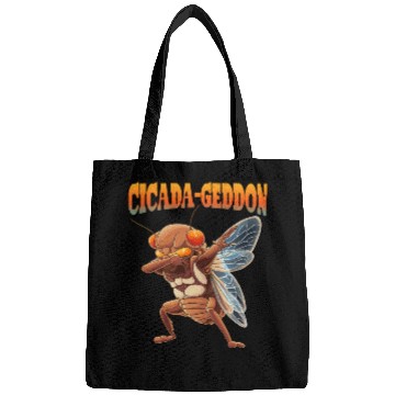 Discover Funny Dabbing Cicada 2024 Dab Bags
