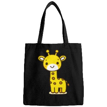 Discover Friendly Stick Figure Giraffe Bags