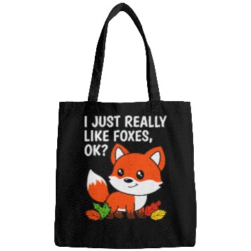 Discover I Just Really Like Foxes Fox Lover Bags