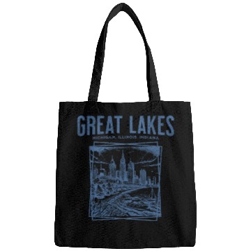 Discover Great Lakes - Retro Bags