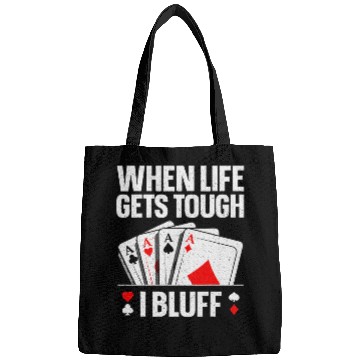 Discover Poker Design Card Player Gambling Casino Bags