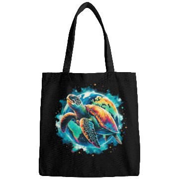 Discover Earth Day Restore Sea Turtle Bags