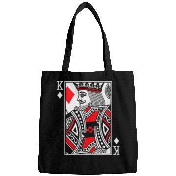 Discover King Poker Card of Diamonds Playing Cards Bags