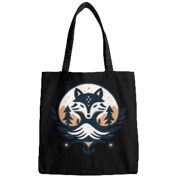 Discover the beautiful forest fox Bags