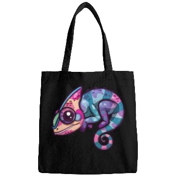 Discover Colorful Chameleon Fantasy Creature Enchantment Bags