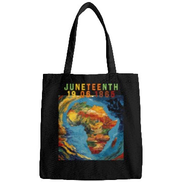 Discover Juneteenth 1865 Africa Map Bags