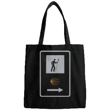 Discover Way of St. James Pilgrim Camino Shell Sign Bags