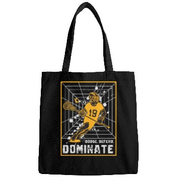 Discover Dodge, Defend, Dominate Lacrosse Gift Bags