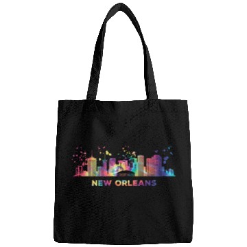 Discover New Orleanian Skyline New Orleans Bags