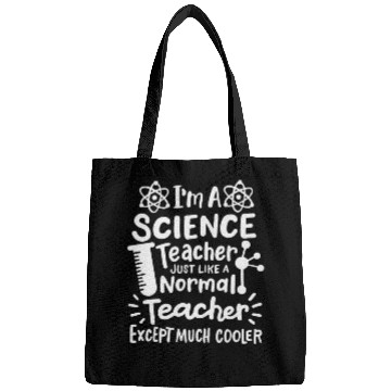 Discover Science Teacher Like A Normal Teacher Bags