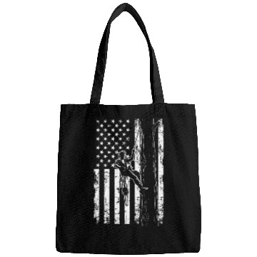 Discover American Flag Arborist For Men Cool Tree Lover Bags