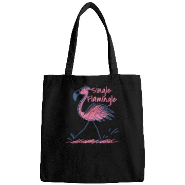 Discover Single Flamingle Mental Health Matters Bags
